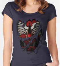 Blood Angels Armor Women's Fitted Scoop T-Shirt