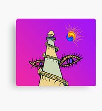 Helter Skelter Thoughts Canvas Print