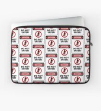 Do not Enter Laptop Sleeve