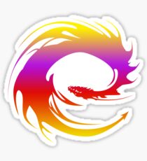 Colorful dragon - Eragon Sticker