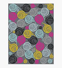 Yarn Yarn Yarn Yarn Yarn Photographic Print