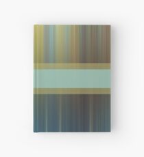 Bluish-Green Abstract Hardcover Journal