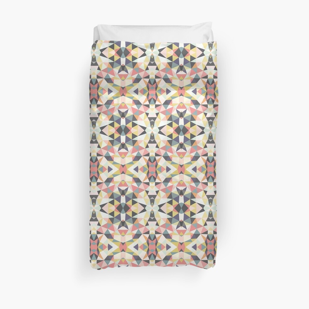 "Deco Tribal" Duvet Cover by beththompsonart Redbubble