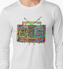 Boom Box Long Sleeve T-Shirt