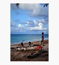 Dominican Republic- childhood Photographic Print
