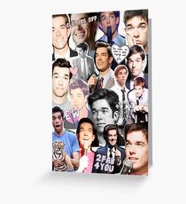 John Mulaney collage Greeting Card