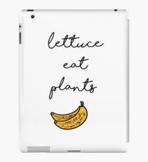 Lettuce Eat Plants iPad Case/Skin
