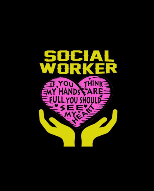 Funny Social Worker: Graphic T-Shirts | Redbubble