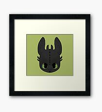Toothless Framed Print