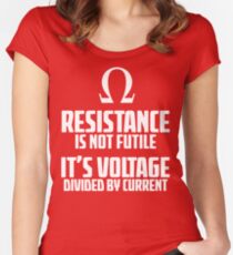 Funny Electrician - Physics T Shirt Women's Fitted Scoop T-Shirt