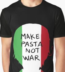 Make Pasta Not War Graphic T-Shirt