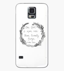 Peter Pan - One Girl Wreath Case/Skin for Samsung Galaxy