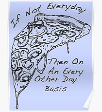 The Front Bottoms Pizza Poster