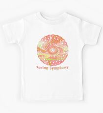 Spring Symphony -Abstract 52- wall art/ Clothing+Products Design Kids Tee