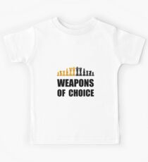 Schach Waffen Kinder T-Shirt