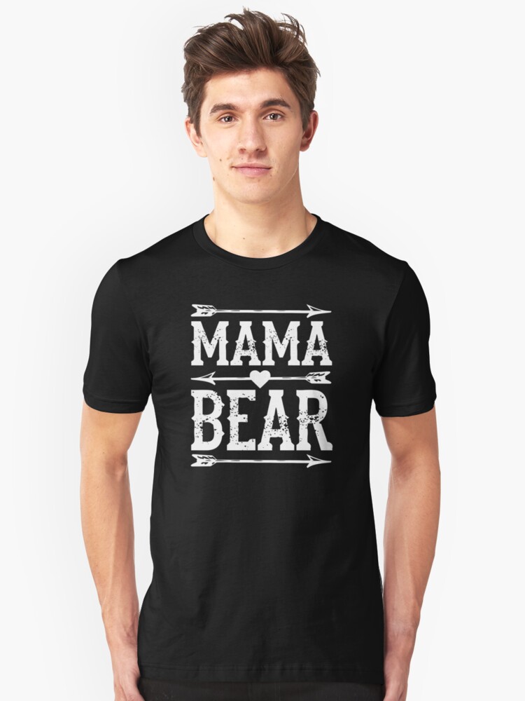 Mama Bear T Shirt By Nufuzion Redbubble 