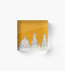 Oxford Rooftops Acrylic Block