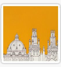 Oxford Rooftops Sticker