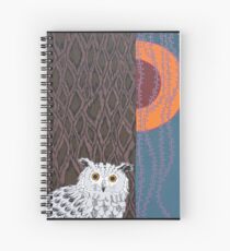 Owl Portrait Spiral Notebook