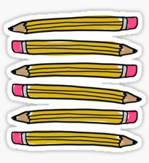 School Pencils Sticker