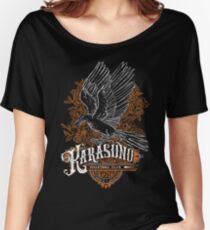 Haikyuu Team Types: Karasuno Black Women's Relaxed Fit T-Shirt