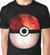 Galaxy Pokeball Graphic T-Shirt
