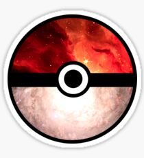 Galaxy Pokeball Sticker