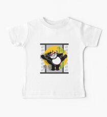 Martial Arts Panda Baby Tee