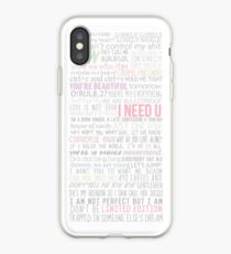BTS Lyrics iPhone Case
