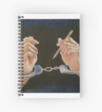 Forbidden Arts full size Spiral Notebook