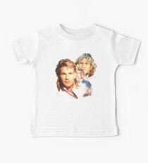 Patrick Swayze Mural Baby Tee
