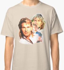 Patrick Swayze Mural Classic T-Shirt