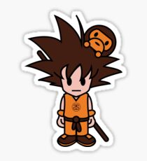 Goku - WILL NEVER KILL APE Sticker