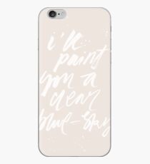 BLUE iPhone Case