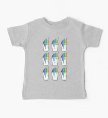 Frühlings-Sommer süße Regenbogen-Snoball-Farbbunte Reise New Orleans Nola Louisiana Baby T-Shirt