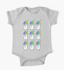 Rainbow Snoball One Piece - Short Sleeve