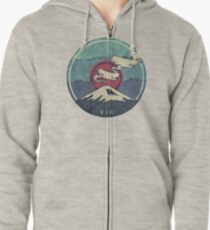 Fuji Zipped Hoodie