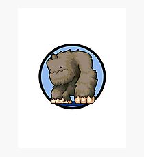 Brown yeti maplestory Photographic Print