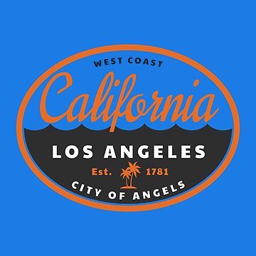 Los Angeles California City of Angels West Coast Essential T-Shirt for  Sale by ThreadsNouveau