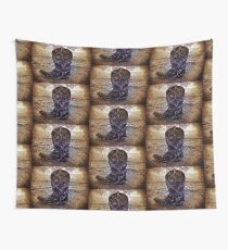 Western Boot Wall Tapestry