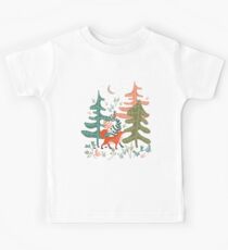 Immergrüne Fox Tale Kinder T-Shirt