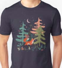 Evergreen Fox Tale Unisex T-Shirt