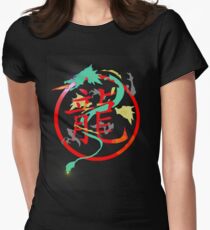 Chimera, with searing eyes Women's Fitted T-Shirt