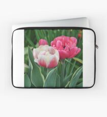 Pink and white tulips Laptop Sleeve