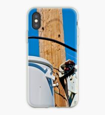 Close up on power iPhone Case