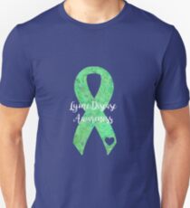 Lyme Mandala Ribbon Unisex T-Shirt