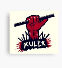 RULER Canvas Print