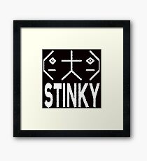 STINKY Framed Print