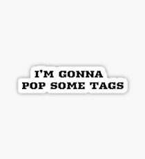 Macklemore Pop Song Lyrics Sticker