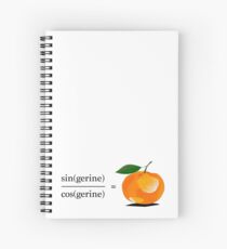 Mathe-Geek-Witz - Tangerine Spiralblock